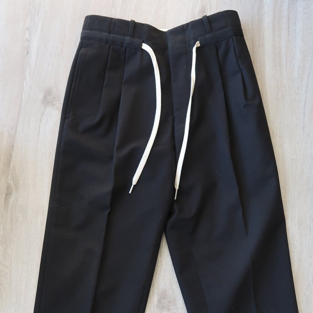 AMI Paris Drawstring Tailored Trousers